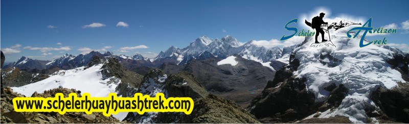 Vista panorámica desde el Punarinri Cordillera Huayhuash